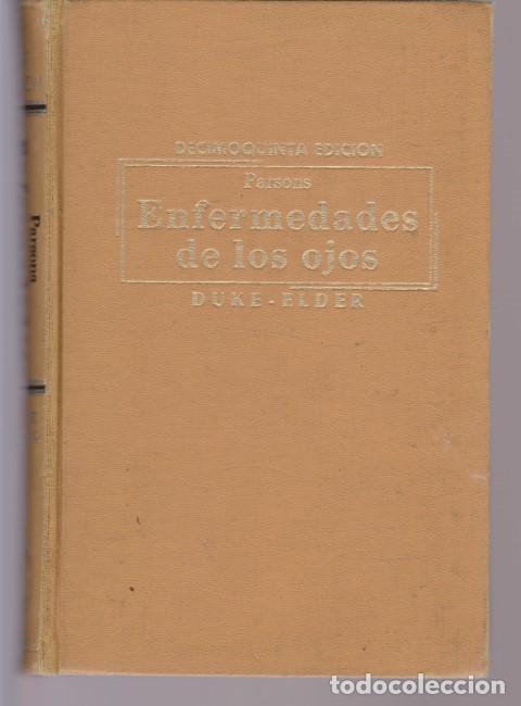 books: ENFERMEDADES DE LOS OJOS DE PARSONS - STEWART DUKE-ELDER