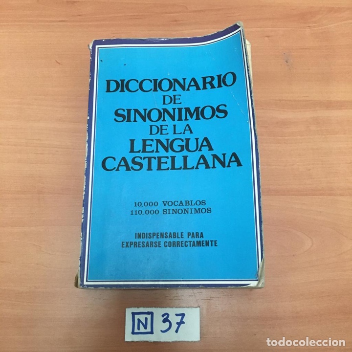 Livres: Diccionario De Sin&oacute;nimos De La Lengua Castellana