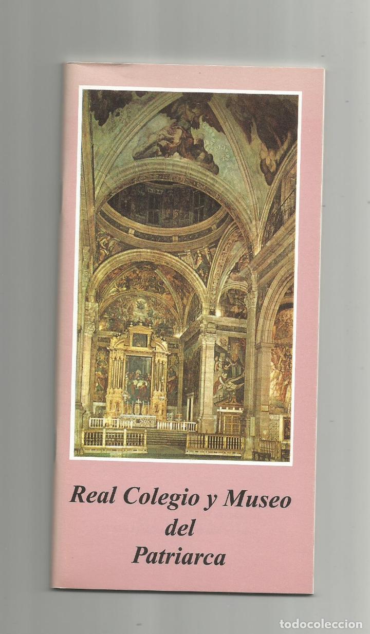 Libros: Real Colegio y Museo del Patriarca. - S&Aacute;NCHEZ NAVARRETE, Manuel: - Foto 1