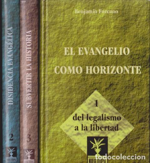 Libros: EL EVANGELIO COMO HORIZONTE. (3 TOMOS). COMPLETO - BENJAMIN FORCANO - Foto 1