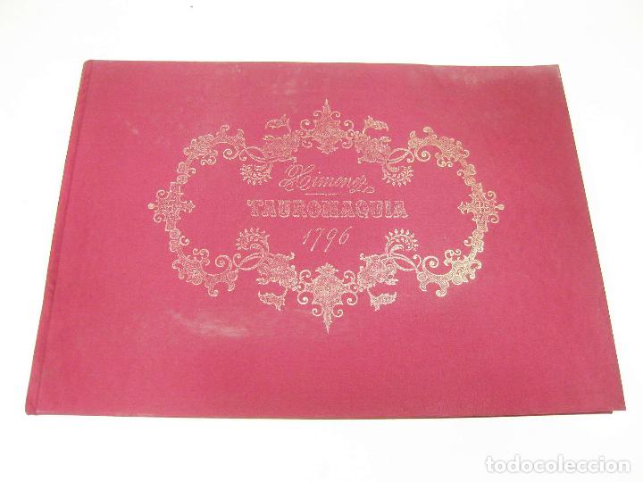 Libros: TAUROMAQUIA 1796 CON FOLLETO ADJUNTO - Foto 1
