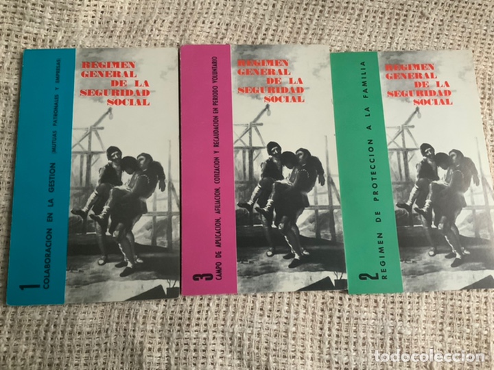 Libros: R&eacute;gimen general de la Seguridad Social - A&Ntilde;O 1967 , VER TITULOS EN FOTO