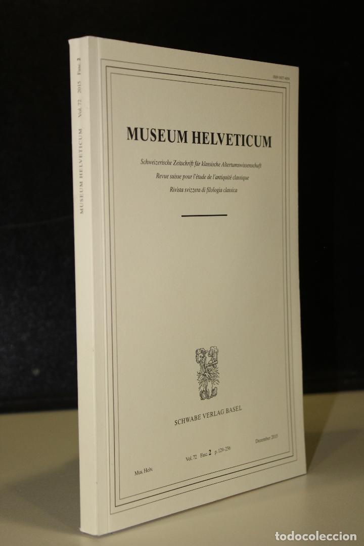 Livres: Museum Helveticum. Vol 72. Fasc 2. p. 129 - 156. - Lampela, Anssi.