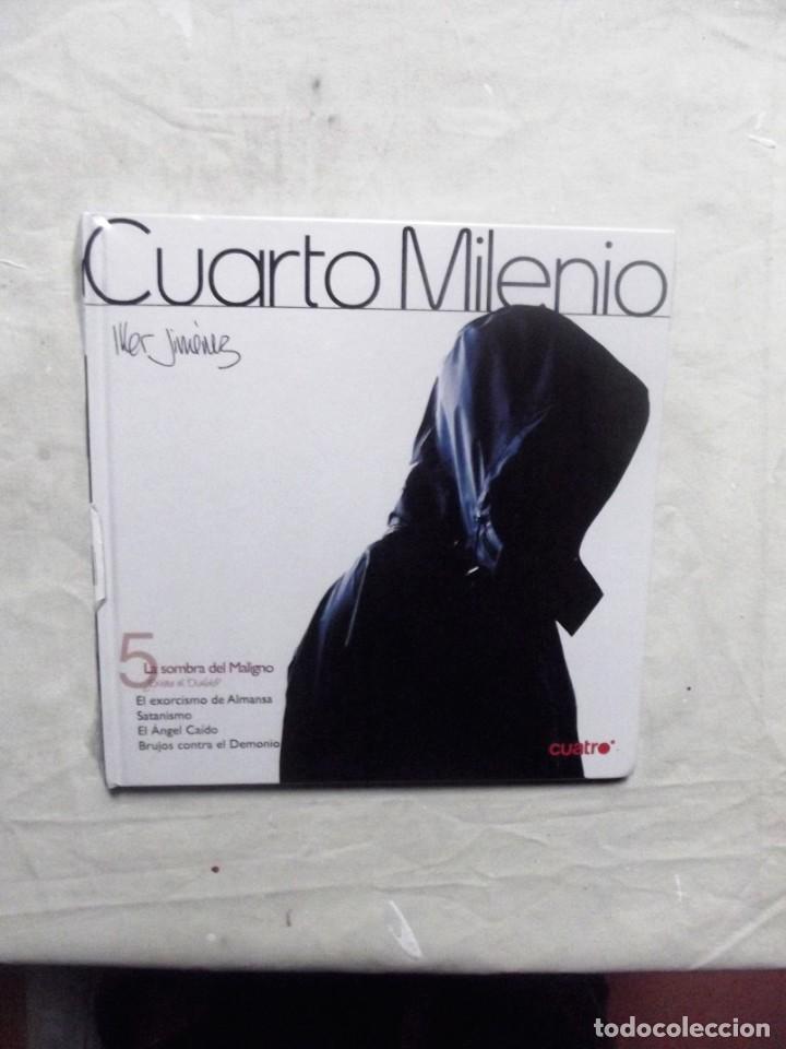 Libros: CUARTO MILENIO N&ordm; 5 LA SOBRA DEL MALIGNO DE IKER JIMENEZ ( LIBRO + DVD ) PRECINTADO - Foto 1