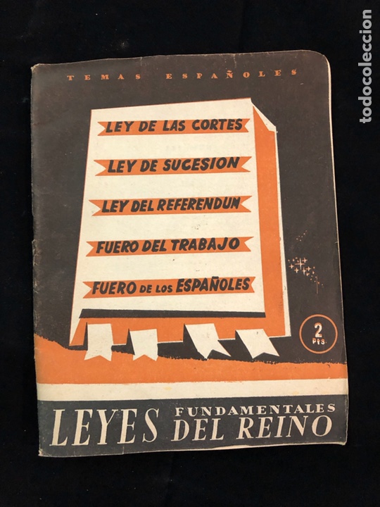 Libros: Leyes fundamentales del reino - Foto 1