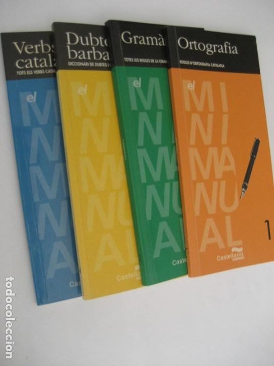 Libros: ORTOGRAFIA , GRAM&Agrave;TICA , DUBTES , VERBS , CASTELLNOU - Foto 1