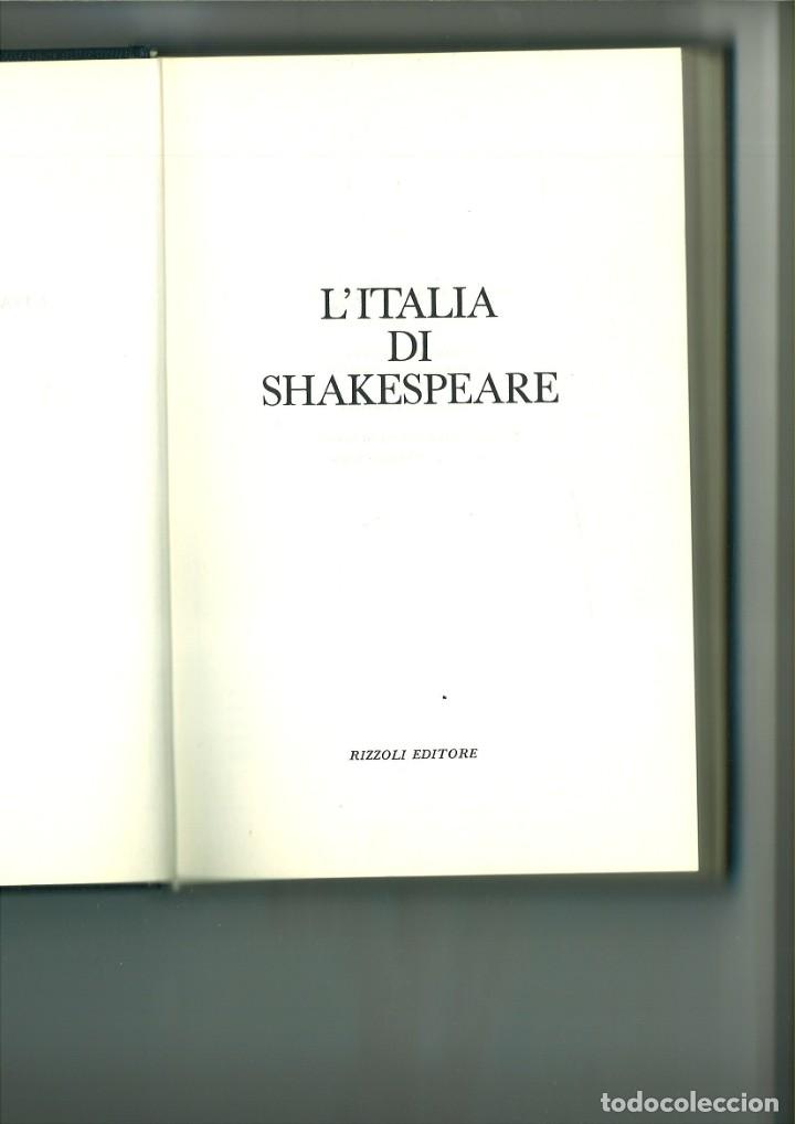 Libros: LITALIA DI SHAKESPEARE. Rizzoli Editore - Foto 1