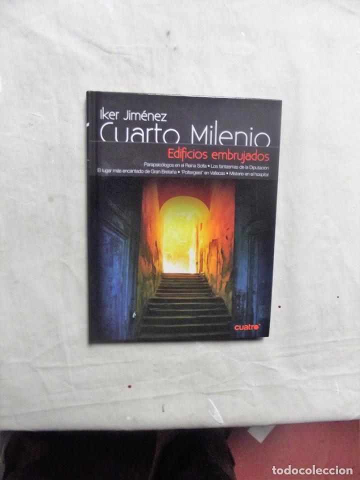 Libros: CUARTO MILENIO DE IKER JIMENEZ N&ordm; 2 EDIFICIOS EMBRUJADOS  ( LIBRO + DVD) - Foto 1