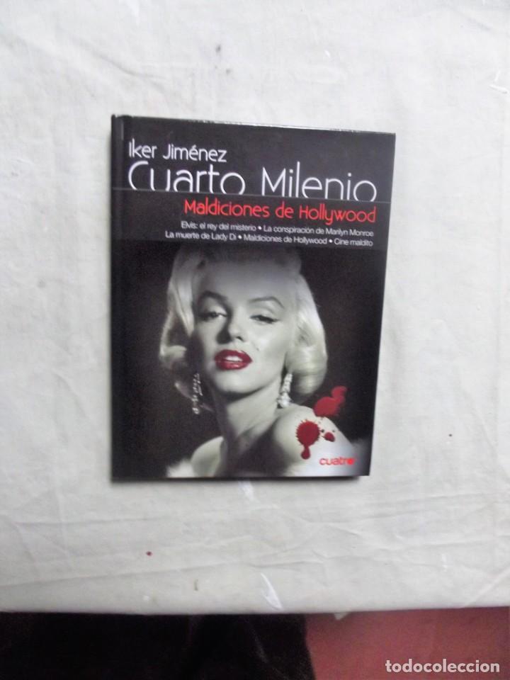 Libros: CUARTO MILENIO DE IKER JIMENEZ N&ordm; 1 MALDICIONES DE HOLLYWOOD  ( LIBRO + DVD) - Foto 1
