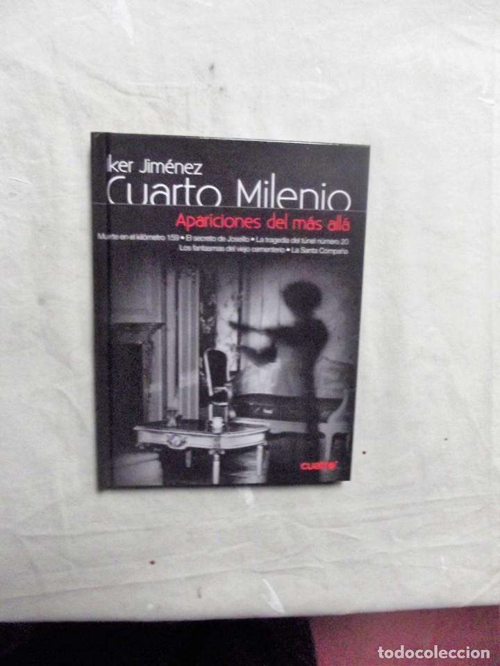 Libros: CUARTO MILENIO DE IKER JIMENEZ N&ordm; 8 APARICIONES DEL MAS ALLA ( LIBRO + DVD) - Foto 1