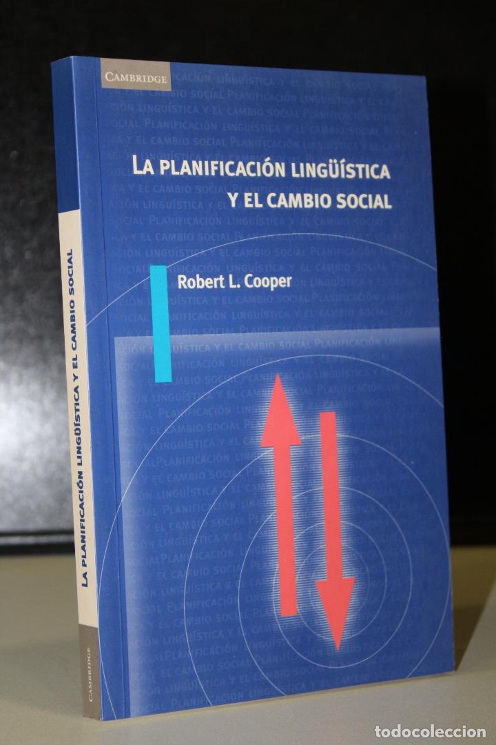 Livres: La planificaci&oacute;n ling&uuml;&iacute;stica y el cambio social. - Cooper, Robert L.