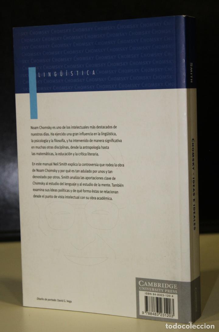 Libros: Chomsky: Ideas e ideales - Neil Smith - Foto 2