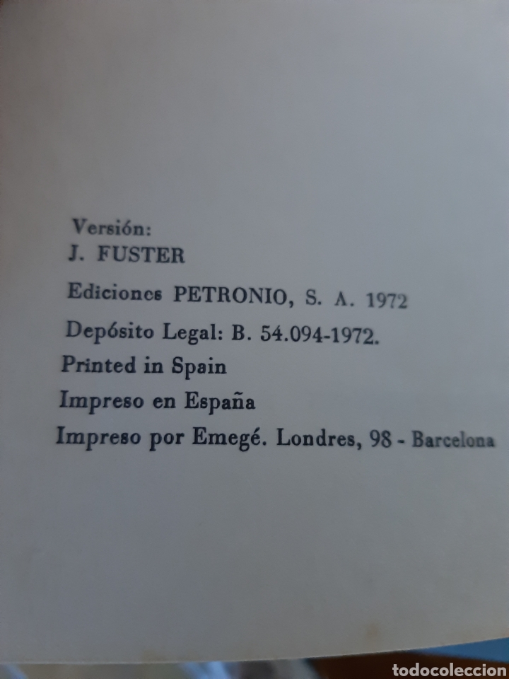 Libros: Libro El Bufalo Blanco de Mayne Reid. 1.972. Ediciones Petronio. - Foto 4