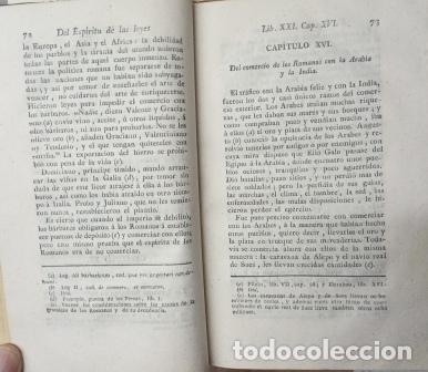 Libros: Del esp&iacute;ritu de las leyes. - Montesquieu. - Foto 2