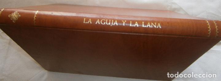 Libros: la aguja y la lana  encuadernado semipiel - Foto 1