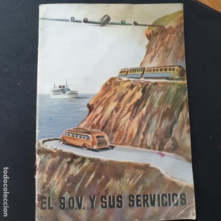 books: curioso folleto sov y sus servicios raro folleto