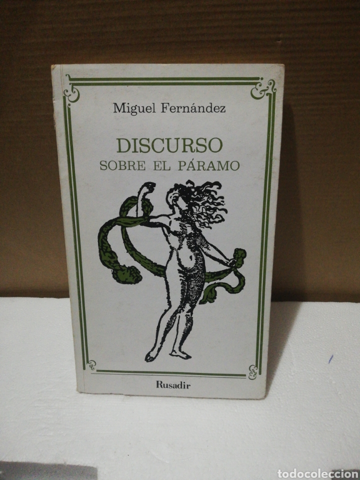 Libros: Discurso sobre el p&aacute;ramo. Miguel Fern&aacute;ndez. editorial rusadir - Foto 1