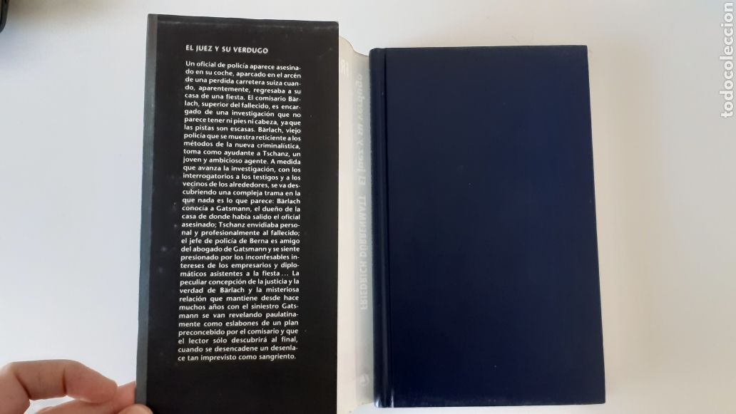 Libros: EL JUEZ Y SU VERDUGO. Friedrich D&uuml;rrenmatt. C&iacute;rculo de Lectores - Foto 2