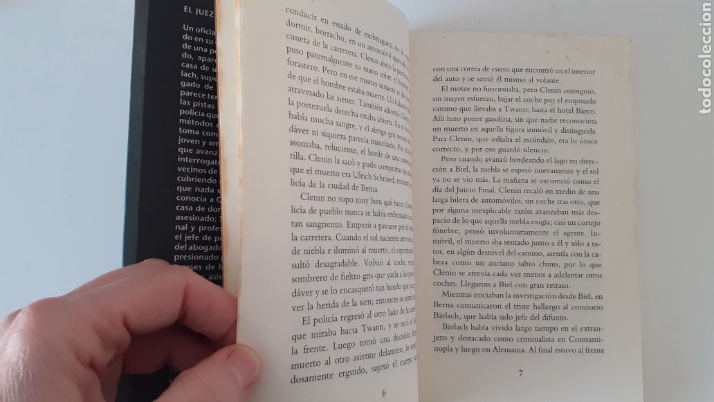 Libros: EL JUEZ Y SU VERDUGO. Friedrich D&uuml;rrenmatt. C&iacute;rculo de Lectores - Foto 6