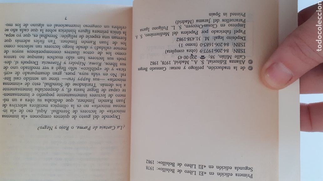 Libros: LA CARTUJA DE PARMA. Stendhal. Libro I y II - Foto 4