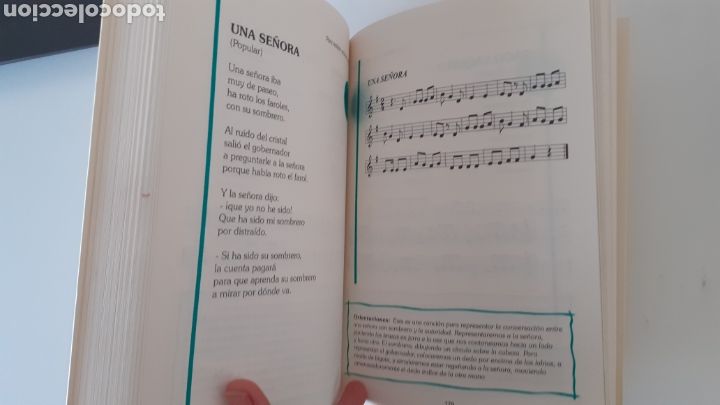 Libros: JUGAR, CANTAR Y CONTAR. Carmen San Andr&eacute;s. SIN CD. Teleno Ediciones. - Foto 7