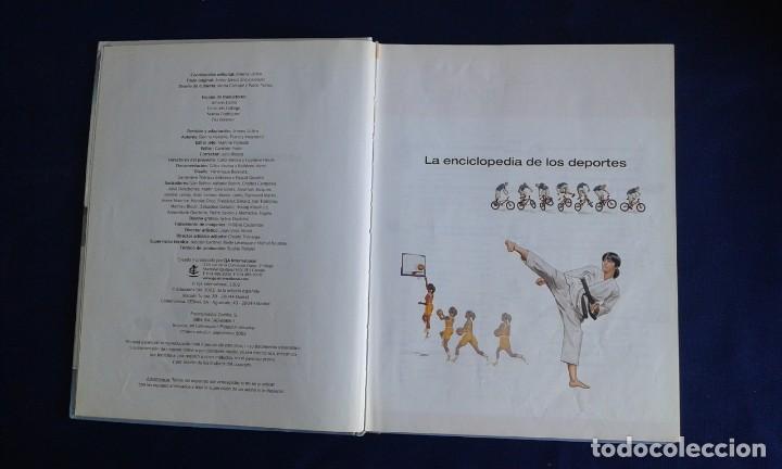 Libros: LA ENCICLOPEDIA DE LOS DEPORTES, EDICIONES SM. - Foto 2