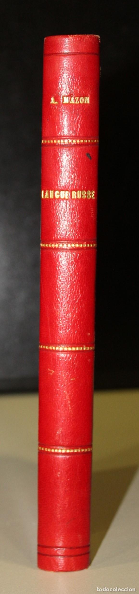 Libros: Grammaire de la langue russe. - Mazon, Andr&eacute;. - Foto 4