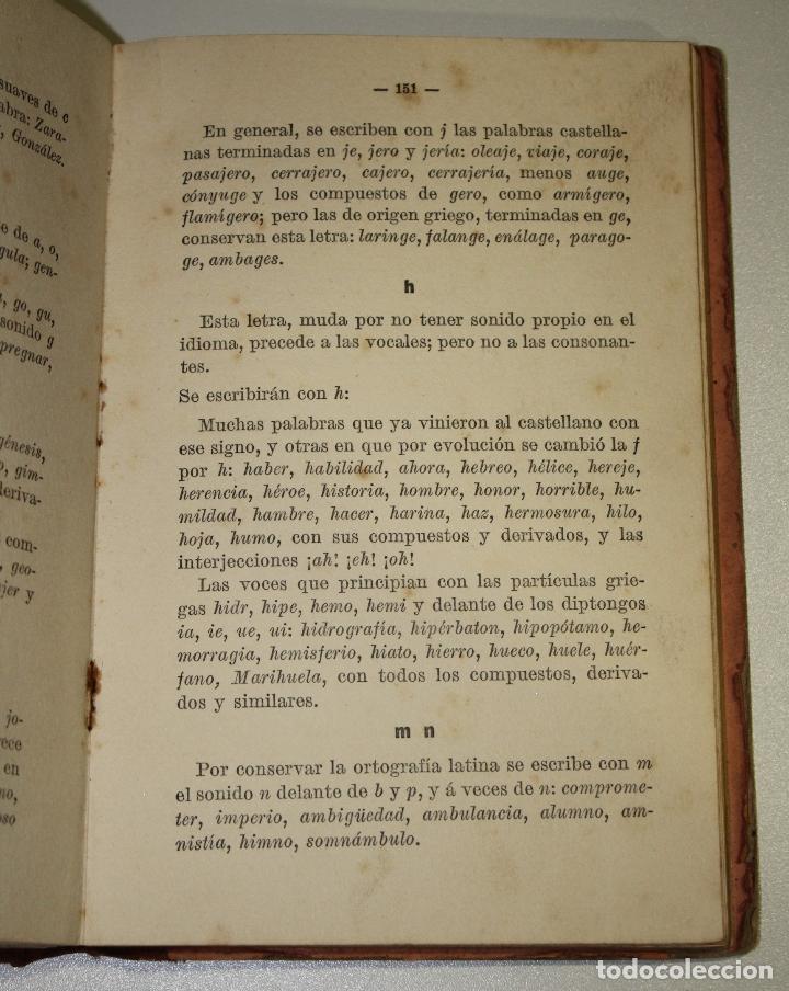 Libros: Compendio de la gram&aacute;tica razonada. - G&aacute;mez Mar&iacute;n, Francisco. - Foto 4