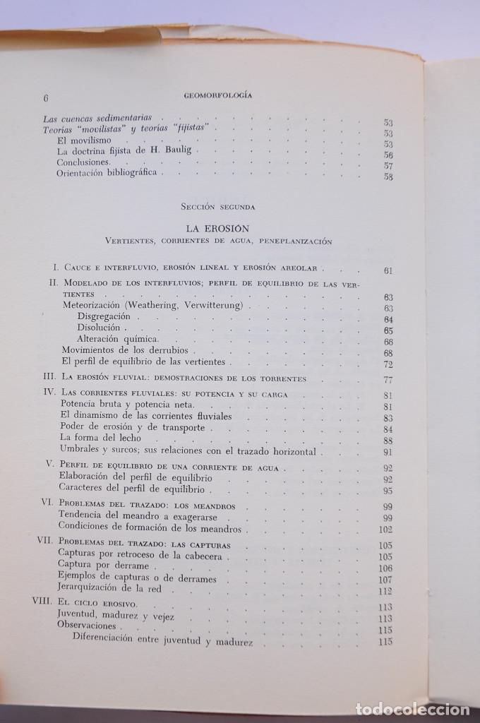Libros: Geomorfolog&iacute;a - DERRUAU, M. - Foto 5
