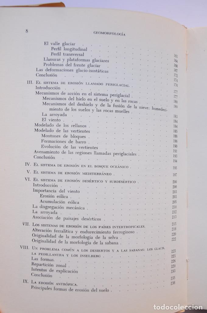 Libros: Geomorfolog&iacute;a - DERRUAU, M. - Foto 7