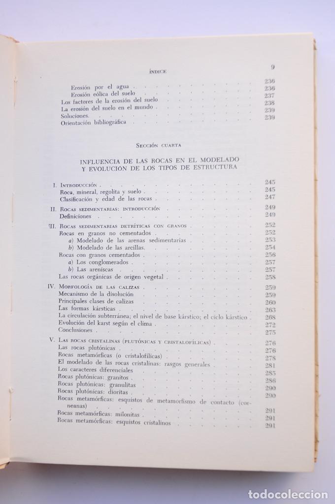 Libros: Geomorfolog&iacute;a - DERRUAU, M. - Foto 8