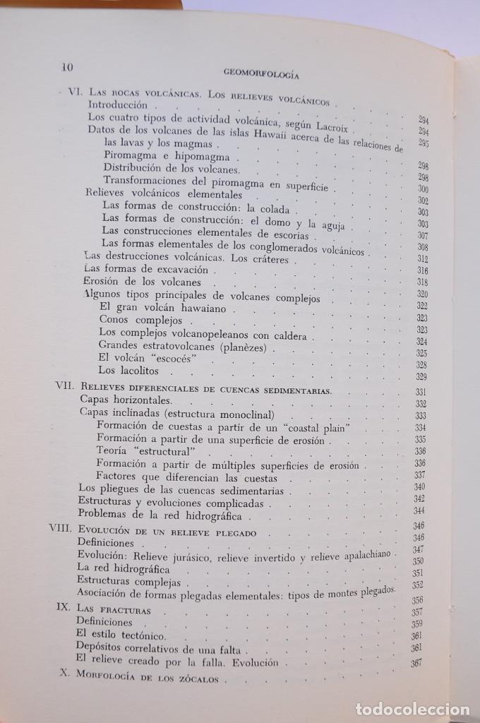 Libros: Geomorfolog&iacute;a - DERRUAU, M. - Foto 9