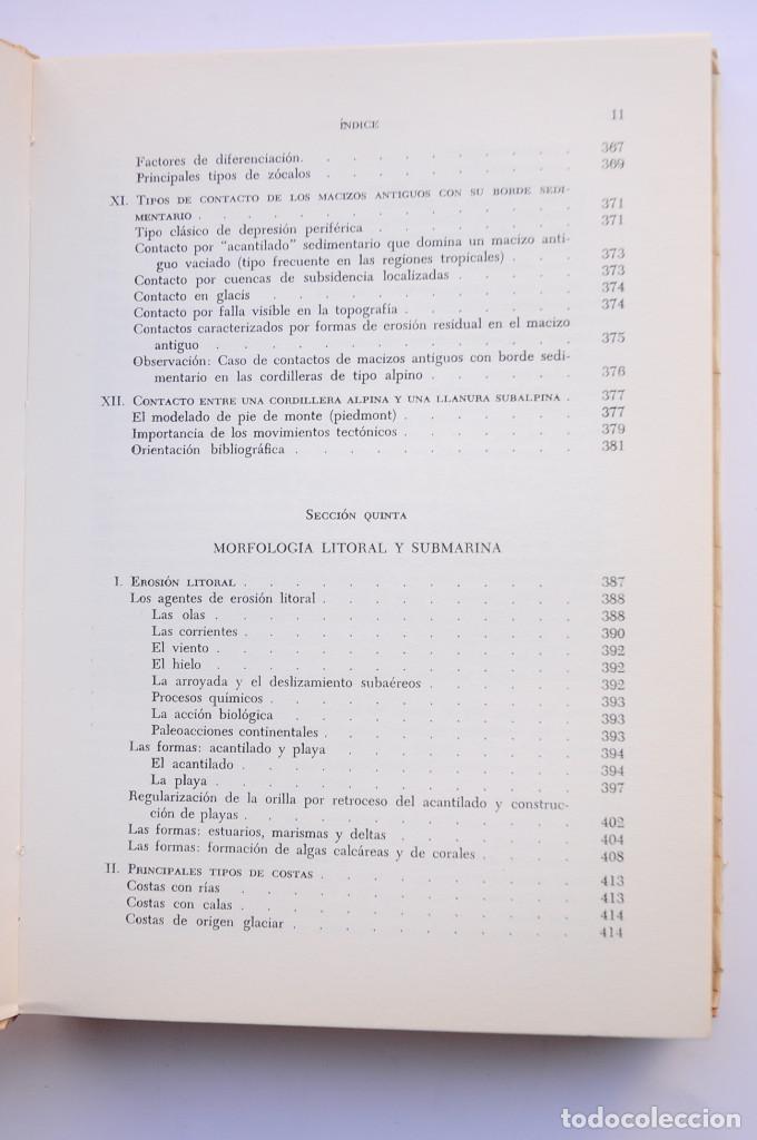 Libros: Geomorfolog&iacute;a - DERRUAU, M. - Foto 10