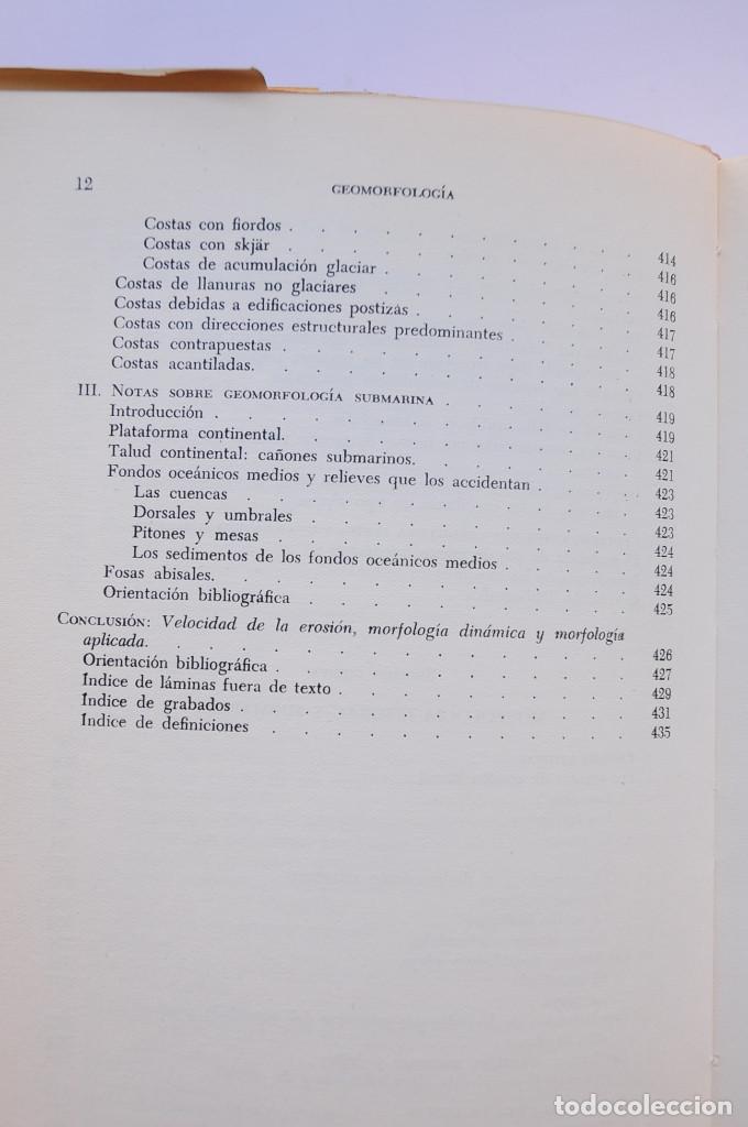 Libros: Geomorfolog&iacute;a - DERRUAU, M. - Foto 11