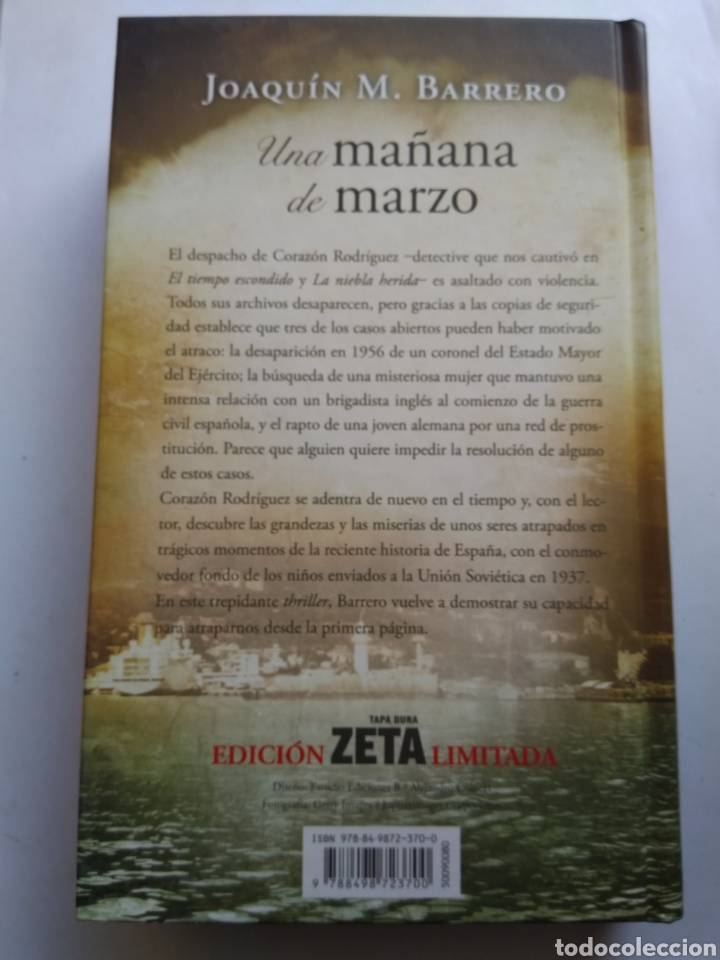 Libros: UNS MA&Ntilde;ANA DE MARZO/JOAQU&Iacute;N M. BARRERO - Foto 2