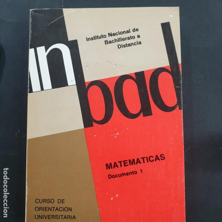 books: MATEMATICAS IMBAD DOCUMENTO 1