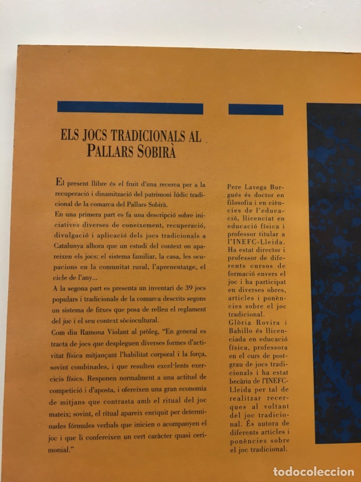 Libros: Els jocs tradicionals al Pallars Sobir&agrave;. Ed. Garsineu - Foto 2