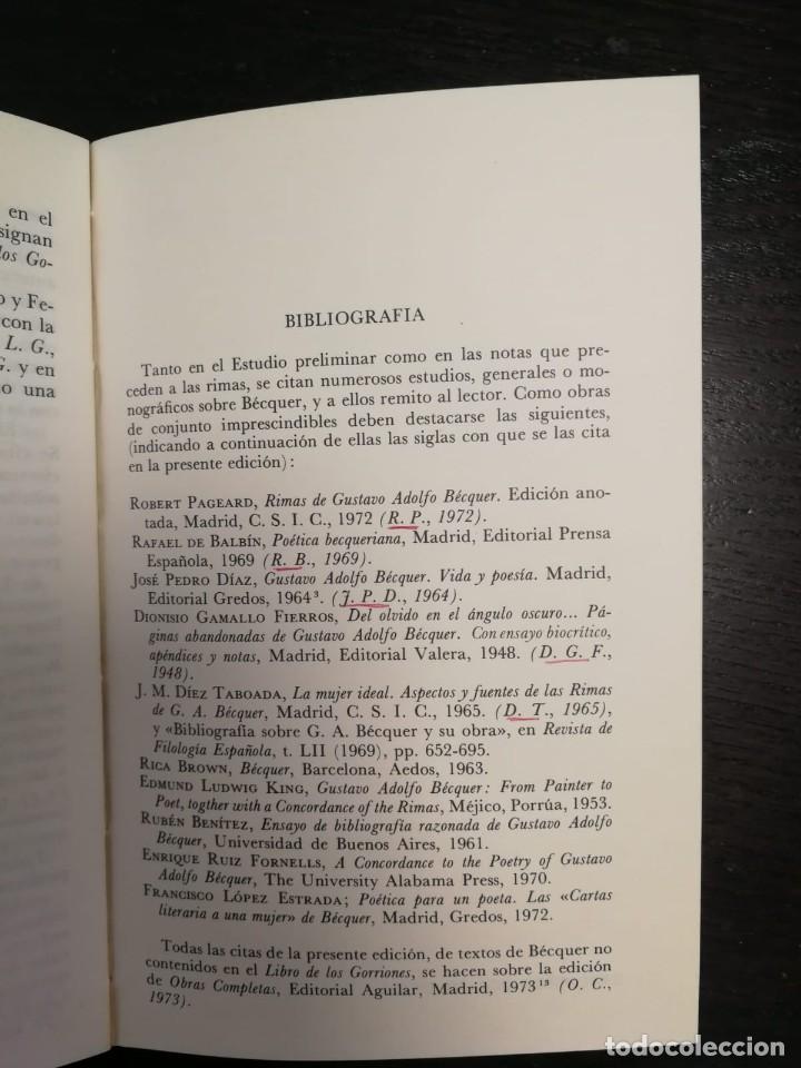 Libros: Libro de los Gorriones. Gustavo Adolfo B&eacute;cquer. Planeta 1977. - Foto 2