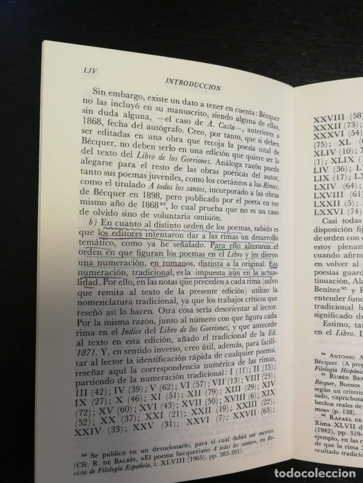 Libros: Libro de los Gorriones. Gustavo Adolfo B&eacute;cquer. Planeta 1977. - Foto 4