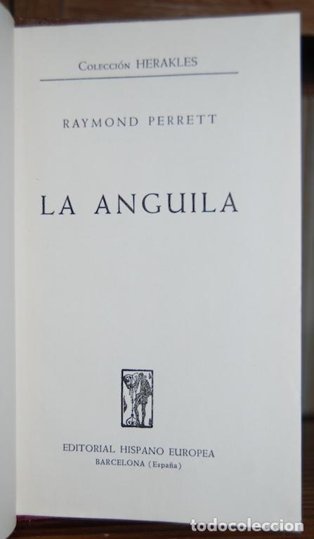 Libros: LA ANGUILA. Colecci&oacute;n Herakles - PERRETT, Raymond - Foto 1