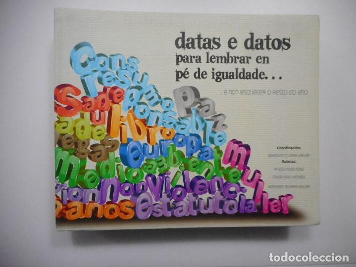 Libros: Datas e datos para lembrar en p&eacute; de igualdade...e non esquecer o resto do ano     Y99004T - Foto 1