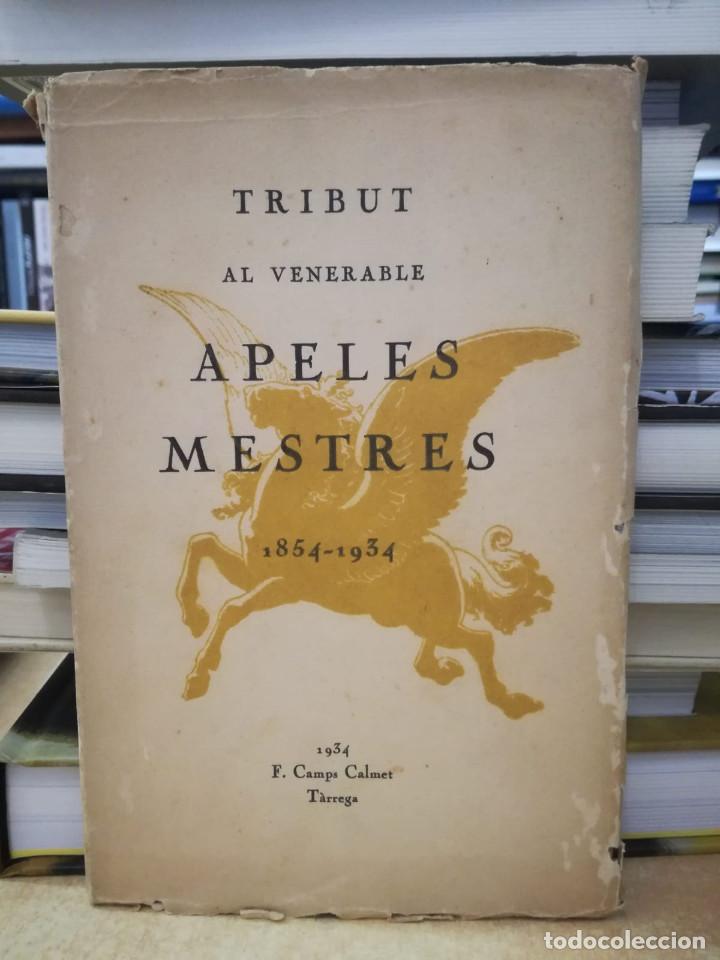 Libros: TRIBUT AL VENERABLE APELES MESTRES. - Foto 1