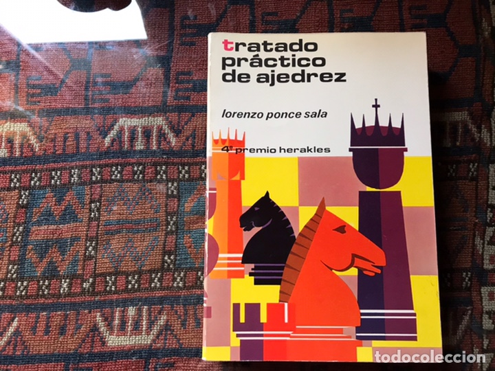 Libros: Tratado pr&aacute;ctico de ajedrez. Lorenzo Ponce. Hispano europea - Foto 1