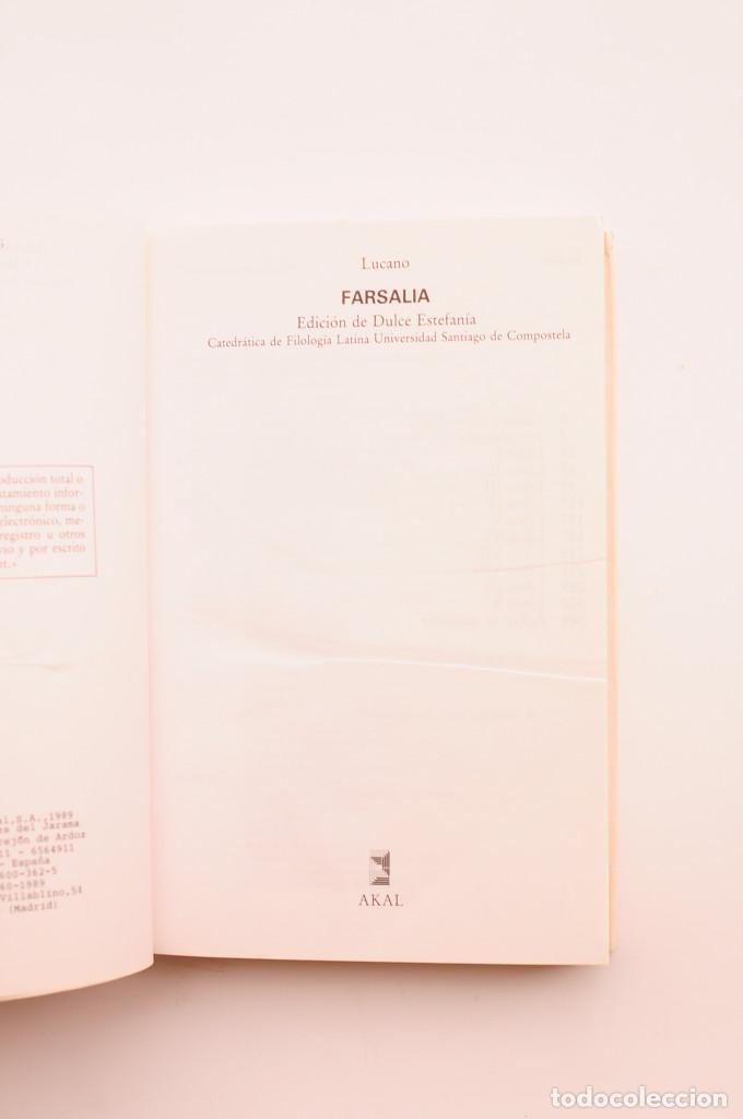 Libros: Farsalia - LUCANO, Marco Anneo - Foto 2