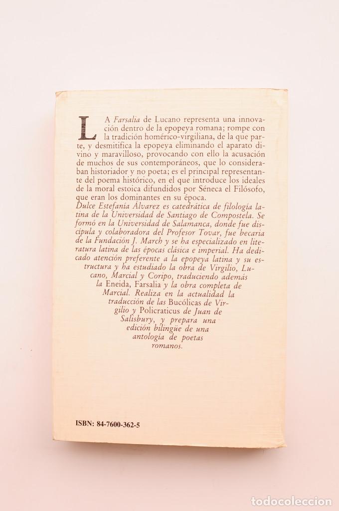 Libros: Farsalia - LUCANO, Marco Anneo - Foto 3