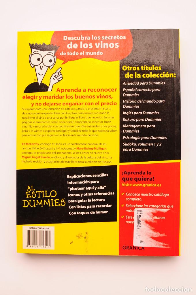 Libros: Vino para dummies - McCARTHY, Ed y EWING-MULLIGAN, Mary - Foto 6