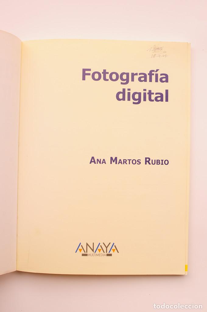 Libros: Fotograf&iacute;a digital - MARTOS RUBIO, Ana - Foto 2