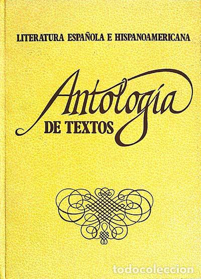 Libros: Antolog&iacute;a de textos - VVAA - Foto 1