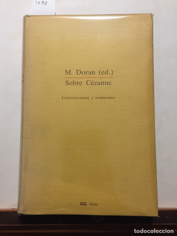 Libros: Sobre Cezanne. Conversaciones y testimonios - M. Doran - Foto 1