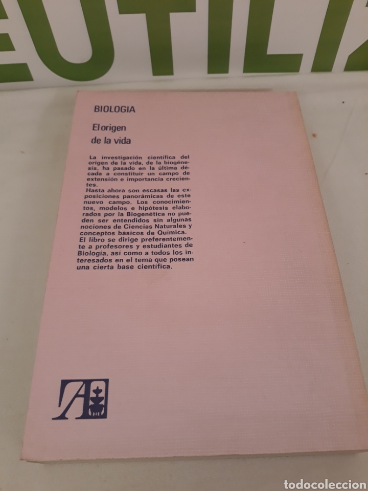 Libros: El origen de la vida. R W Kaplan. - Foto 2